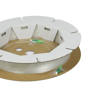 LWL-FTTH-Kabel 1G, transparent, OS2, G657.A2, 0,9mm, 250m, Vorkonfektionierte LC(APC) Stecker, Synergy 21, LWL-FTTH-Kabel 1G, transparent, OS2, G657.A2, 0,9mm, 250m, Vorkonfektionierte LC(APC) Stecker, Synergy 21,