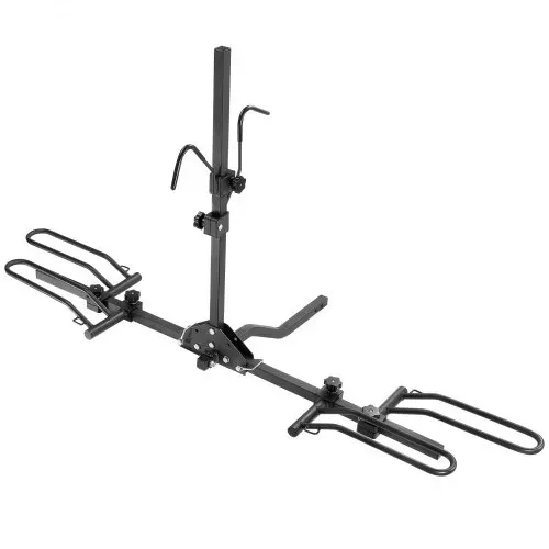 VEVOR Fahrradträger zur Anhängerkupplung, 2-Fahrrad-Plattform-Stil, 36 kg Kapazität, Fahrradträger-Kupplung für 31,75 / 50,8 mm Empfänger, Zusammenklappbarer Fahrradträger für Auto, SUV, Lkw usw. – Bild 9