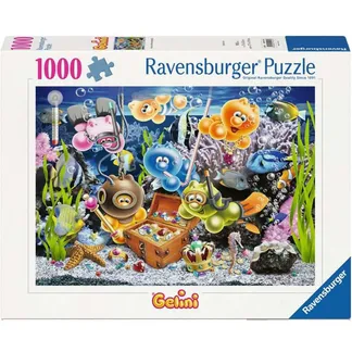 Puzzle Gelini im Unterwasserspaß Puzzle Gelini im Unterwasserspaß