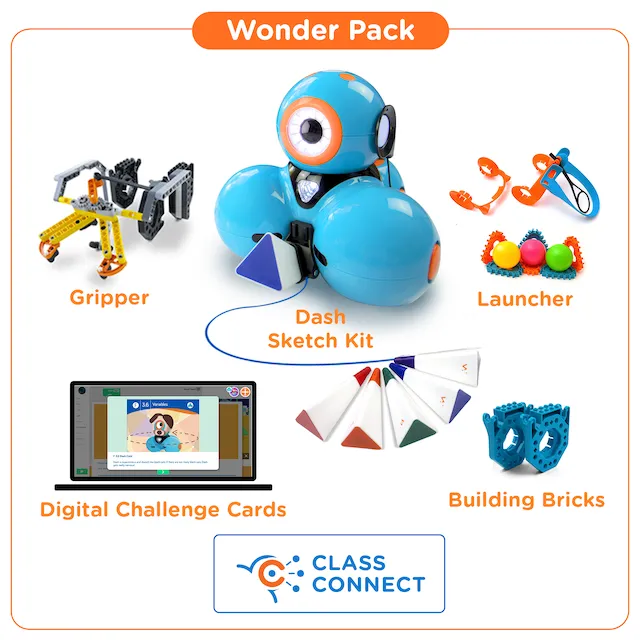 WONDER WORKSHOP MINT „Wonder Pack“ des Dash – Roboter Dash mit Zubehör WONDER WORKSHOP MINT „Wonder Pack“ des Dash – Roboter Dash mit Zubehör