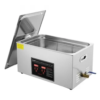 VEVOR Ultraschallreiniger Ultraschall Edelstahl-Reinigungsgerät 480 W, 22 L Ultraschallreinigungsgerät mit Digitaler Anzeige 0-30 Min, Reinigung Ultraschall für Schmuck, Brillen, Uhren usw. VEVOR Ultraschallreiniger Ultraschall Edelstahl-Reinigungsgerät 480 W, 22 L Ultraschallreinigungsgerät mit Digitaler Anzeige 0-30 Min, Reinigung Ultraschall für Schmuck, Brillen, Uhren usw.