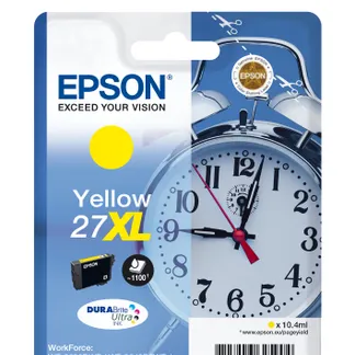 Epson Alarm clock Singlepack Yellow 27XL DURABrite Ultra Ink Epson Alarm clock Singlepack Yellow 27XL DURABrite Ultra Ink