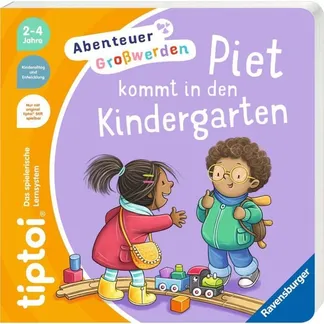 tiptoi Abenteuer Großwerden: Piet kommt in den Kindergarten, Lernbuch tiptoi Abenteuer Großwerden: Piet kommt in den Kindergarten, Lernbuch
