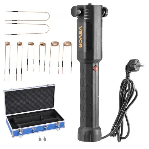 VEVOR Induktionsheizgerät zum Entfernen von Schrauben, 1100 W, 230 V, magnetisches Induktionsheizgerät-Set, Hand-Mutternlöser-Werkzeug, Autowerkstatt-Reparaturwerkzeuge mit 8 Spulen und Box VEVOR Induktionsheizgerät zum Entfernen von Schrauben, 1100 W, 230 V, magnetisches Induktionsheizgerät-Set, Hand-Mutternlöser-Werkzeug, Autowerkstatt-Reparaturwerkzeuge mit 8 Spulen und Box