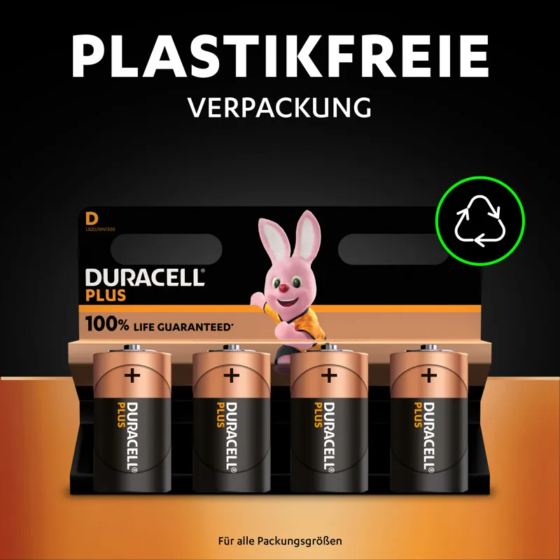 Duracell 142039 Haushaltsbatterie Einwegbatterie D Alkali – Bild 5