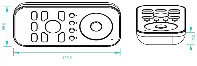 Synergy 21 LED Serie EOS 05 Fernbedienung dual 2 dual weiß (CCT) – Bild 2