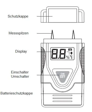 Synergy 21 Test Feuchtigkeitsmessgerät - EM4806 – Bild 3
