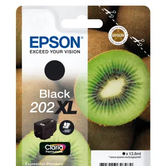 Epson Kiwi Singlepack Black 202XL Claria Premium Ink Epson Kiwi Singlepack Black 202XL Claria Premium Ink