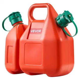 VEVOR Kraftstoffkanister, 6 L Kraftstofftank mit Ausguss & 1,9 L zusätzlichem Ölbehälter, max. Durchflussrate 5,5 L/min, Flüssigkeitsbehälter für die meisten Autos, Motorräder, ATVs & UTVs VEVOR Kraftstoffkanister, 6 L Kraftstofftank mit Ausguss & 1,9 L zusätzlichem Ölbehälter, max. Durchflussrate 5,5 L/min, Flüssigkeitsbehälter für die meisten Autos, Motorräder, ATVs & UTVs