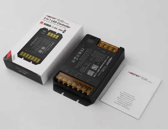 MiBoxer HW2 LED Controller 2in1 DC12~48V WiFi 2.4G HP 30A MiBoxer HW2 LED Controller 2in1 DC12~48V WiFi 2.4G HP 30A
