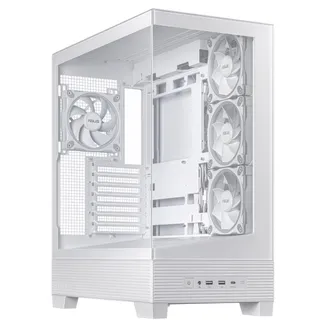 ASUS A31 Plus TG ARGB WHITE Midi Tower Weiß ASUS A31 Plus TG ARGB WHITE Midi Tower Weiß