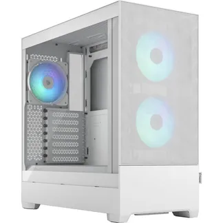 Pop Air RGB White TG Clear Tint, Tower-Gehäuse Pop Air RGB White TG Clear Tint, Tower-Gehäuse