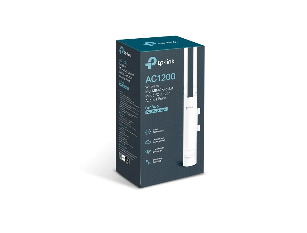 TP-Link Omada EAP225-Outdoor 1200 Mbit/s Weiß Power over Ethernet (PoE) – Bild 4