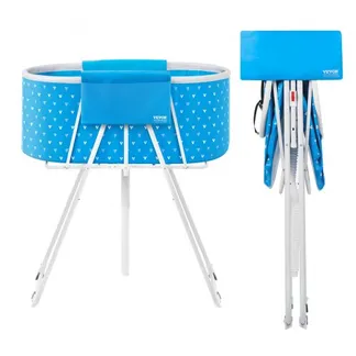 VEVOR Tragbare Hundebadewanne, erhöhte & zusammenklappbare, Haustierbadewanne mit Schnellentwässerung, Badewanne zum Waschen & Pflegen kleiner & mittelgroßer Hunde und Katzen, Hellblau VEVOR Tragbare Hundebadewanne, erhöhte & zusammenklappbare, Haustierbadewanne mit Schnellentwässerung, Badewanne zum Waschen & Pflegen kleiner & mittelgroßer Hunde und Katzen, Hellblau