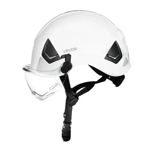 VEVOR Schutzhelm ANSI/ISEA Z89.1-zugelassener Sicherheitshelm mit Visier & 6-Punkt-Ratschenaufhängung, verstellbarer Industriehelm belüfteter Bauhelm Arbeitshelm für Industriebau Arbeitskleidung – Bild 9