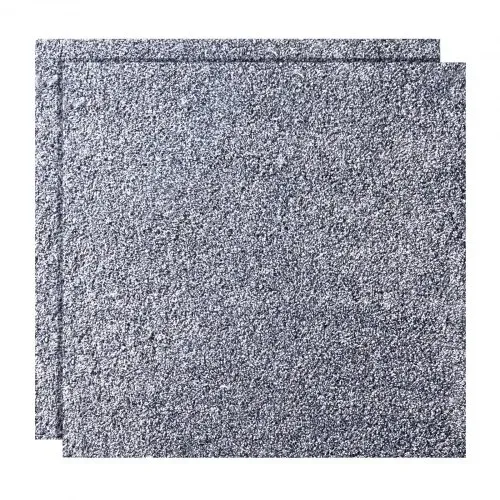 VEVOR Teppichfliesen 457,2 x 457,2 x 12 mm, 10er-Pack, selbstklebender Teppichboden mit Fläche von 2,0 m², Teppich Bodenbelag, einfacher DIY-Austausch für Wohnzimmer und Büro, Grau – Bild 8