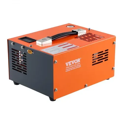 VEVOR PCP Kompressor 30Mpa/4500 PSI Luftkompressor 0,5L Tragbarer PCP DC12V & AC115V Kompressor 25min Einschaltdauer Luftpump Hochleistungskonverter Hochdruckpumpe Airgun Gewehr – Bild 9