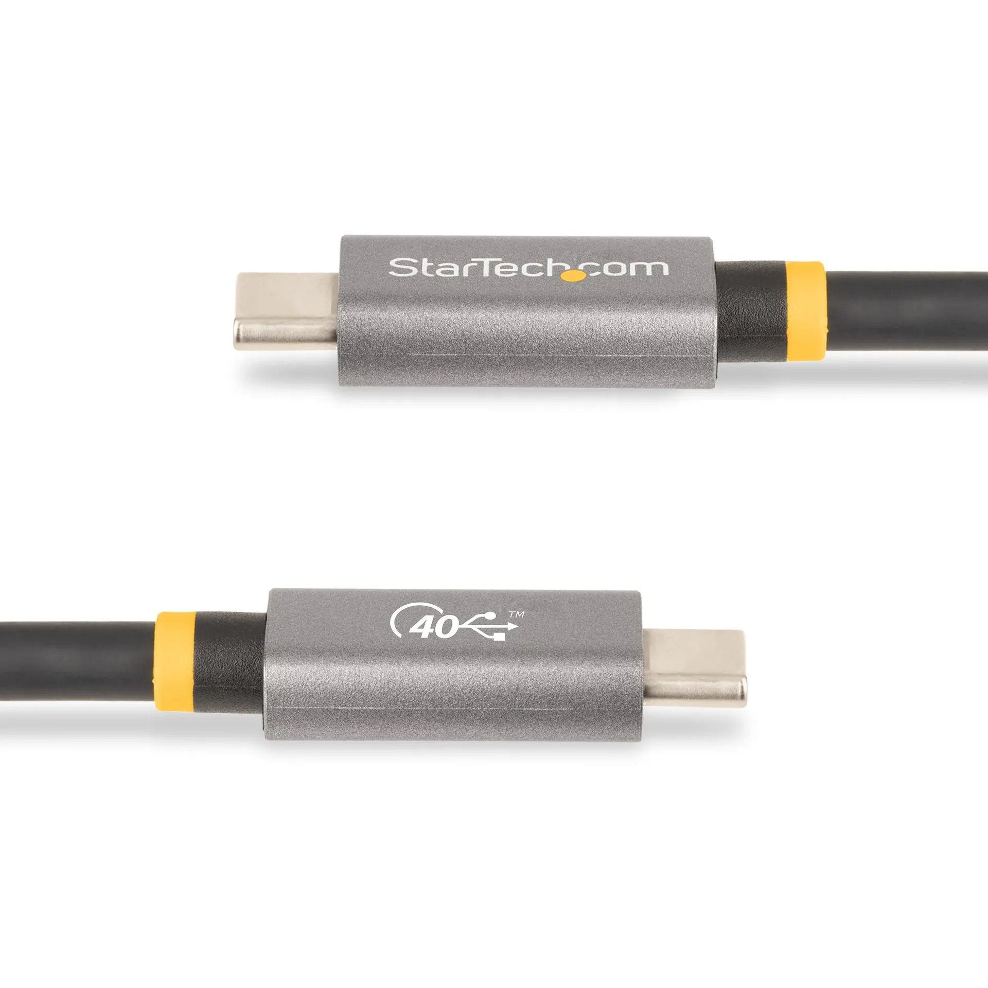 StarTech.com 1m USB4 Kabel 40Gbps, 100W (5A) Power Delivery, 8K 120Hz/4K 240Hz DP Alt Mode, USB-IF zertifiziertes USB-C Daten/Monitorkabel, Thunderbolt Kompatibel – Bild 4