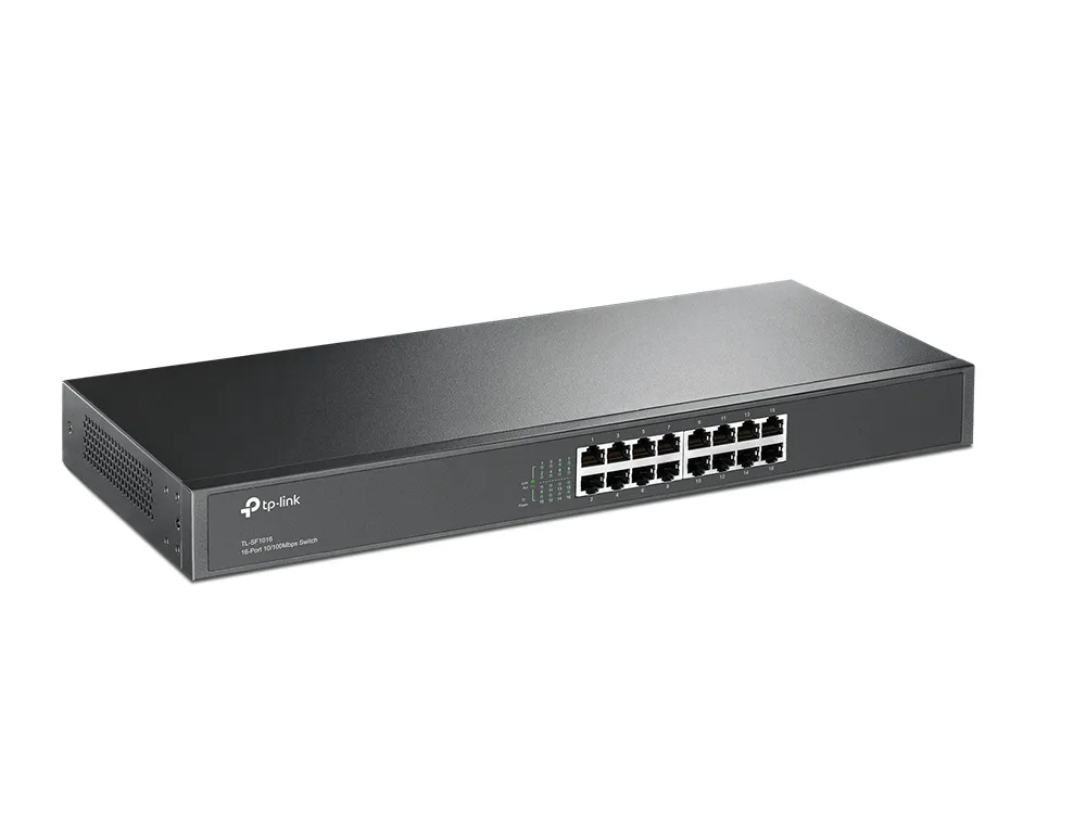 TP-Link 16-Port-10/100Mbit/s-Rackmount-Switch – Bild 2