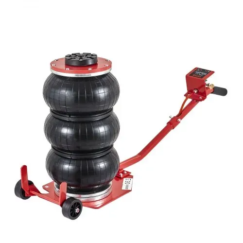 VEVOR Pneumatischer Wagenheber Triple Bag Air Jack 3 t, Dreifachbeutel Luftheber 140-450 mm Hubhöhe Sack-Luftwagenheber, 5 Minuten Hub Luftheber Wagenheber Arbeitssparend für SUV, Lkw, Pkw usw. – Bild 10