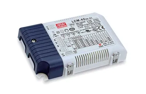 MEAN WELL Netzteil – CC Driver 350~1050mA ~42W 0-10V dimm MEAN WELL Netzteil – CC Driver 350~1050mA ~42W 0-10V dimm