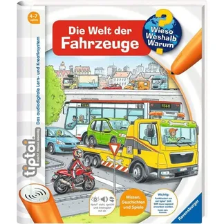 tiptoi Wieso? Weshalb? Warum? Die Welt der Fahrzeuge, Lernbuch tiptoi Wieso? Weshalb? Warum? Die Welt der Fahrzeuge, Lernbuch