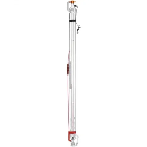 VEVOR 60 W CO2-Laserröhre, 1250 mm Länge, 55 mm Durchmesser, Borosilikatglas-Laserschneidröhre mit Metallkopf, 5000–6000 Std. Drähte vorverdrahtet für Lasergravierer, Gravur- und Schneidemaschine – Bild 8