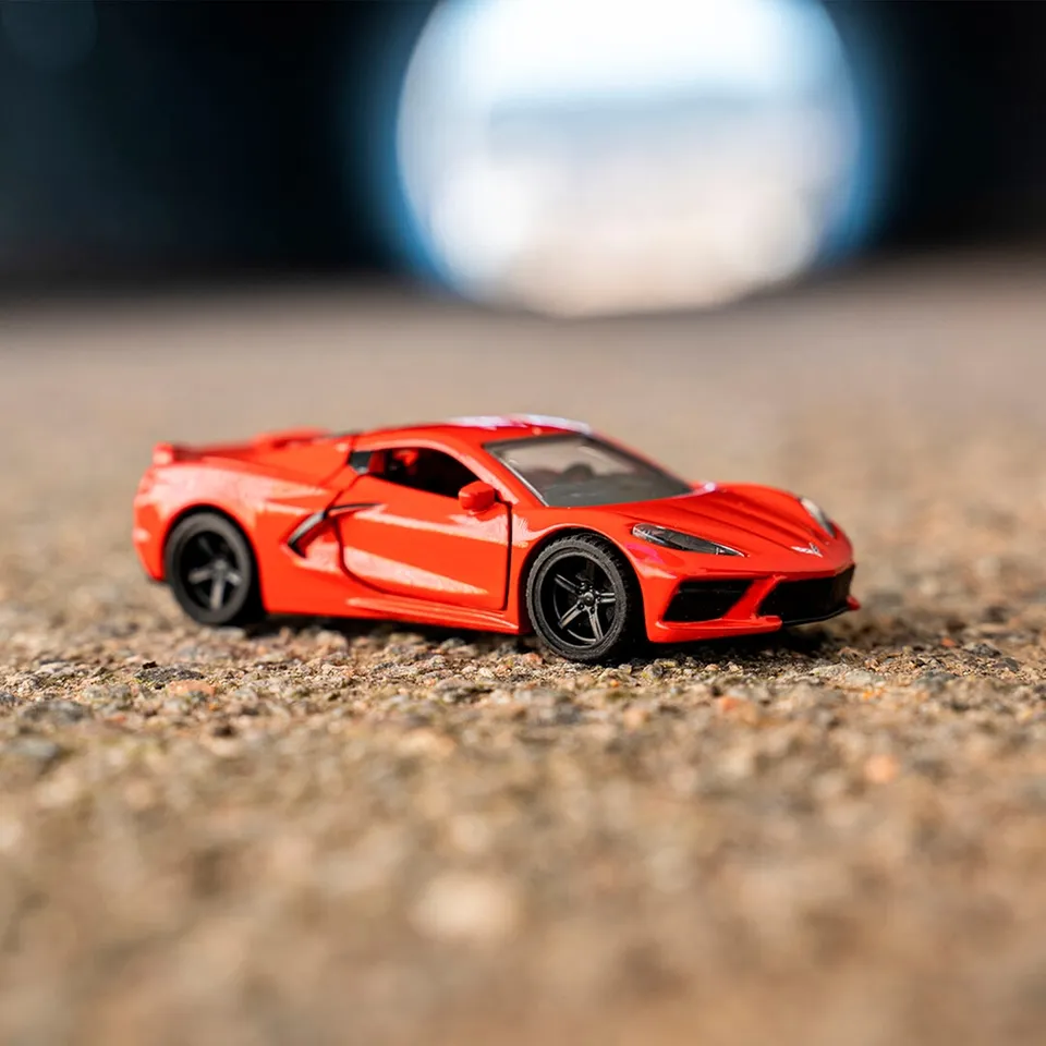 Siku Chevrolet Corvette Stingray Sportwagen-Modell Vormontiert 1:50 – Bild 7