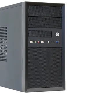 Chieftec CT-01B-350GPB Computer-Gehäuse Mini Tower Schwarz 350 W Chieftec CT-01B-350GPB Computer-Gehäuse Mini Tower Schwarz 350 W