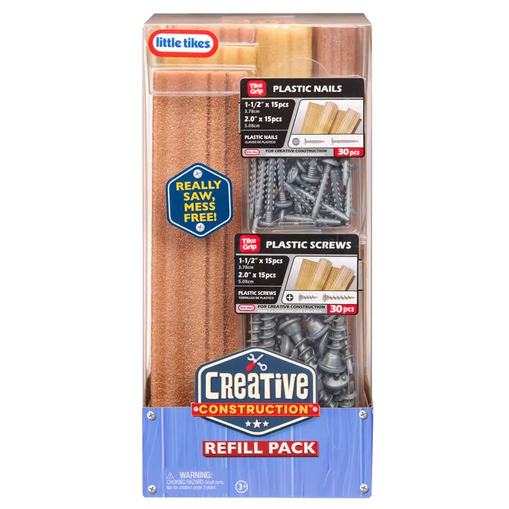 Little Tikes Creative Construction Wood, Nails and Screw Bundle – Bild 3