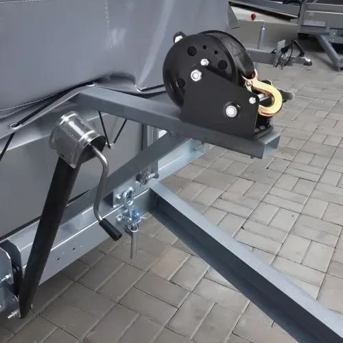 VEVOR Seilwinde 544,3kg Handseilwinde 208x138x149mm Bootswinde 2-Wege-Ratsche/1-Gang Handwinde mit ca. 7m Polyesterband Gurtwinde mit ergonomischen Griff Handseilzug Winde für Fahrzeuge und Boote – Bild 7