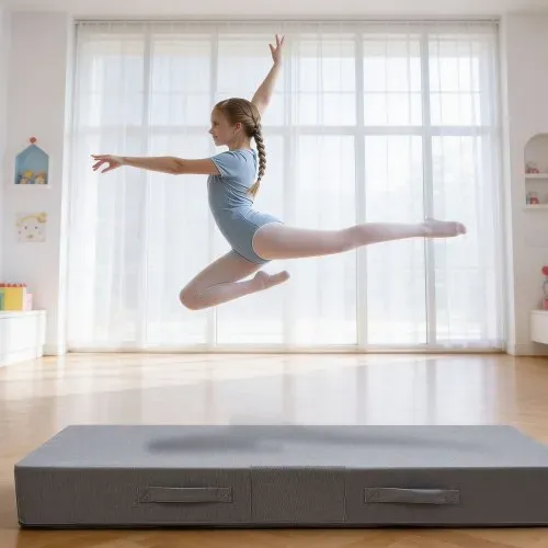 VEVOR Crashpad (180 x 121 x 20 cm) Sensorische Kindermatte mit weichem, dickem Schaumstoff & waschbarem Bezug, für Sinnesräume für Kinder und Erwachsene zum Springen Spielen Klettern Turnen – Bild 7