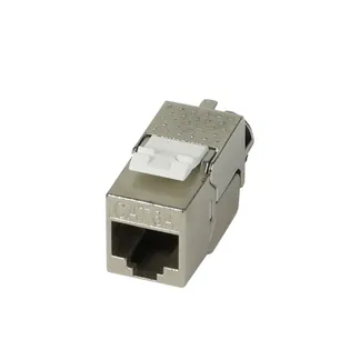 Keystone, Modul, TP-Buchse(RJ45), CAT6A, 500MHz, Slim-line, mit Kabelklemme, Synergy 21, Keystone, Modul, TP-Buchse(RJ45), CAT6A, 500MHz, Slim-line, mit Kabelklemme, Synergy 21,